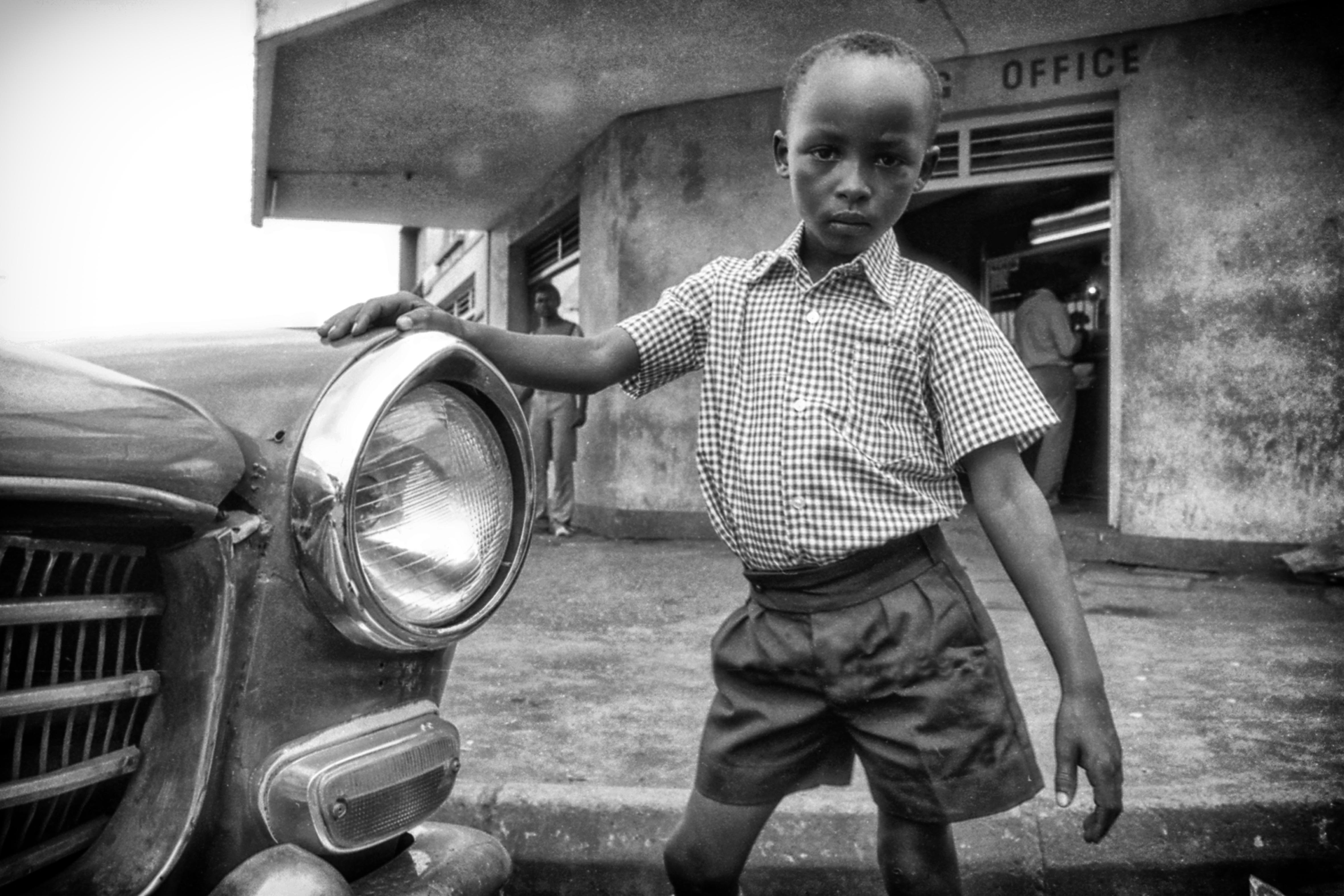 Boy and Car